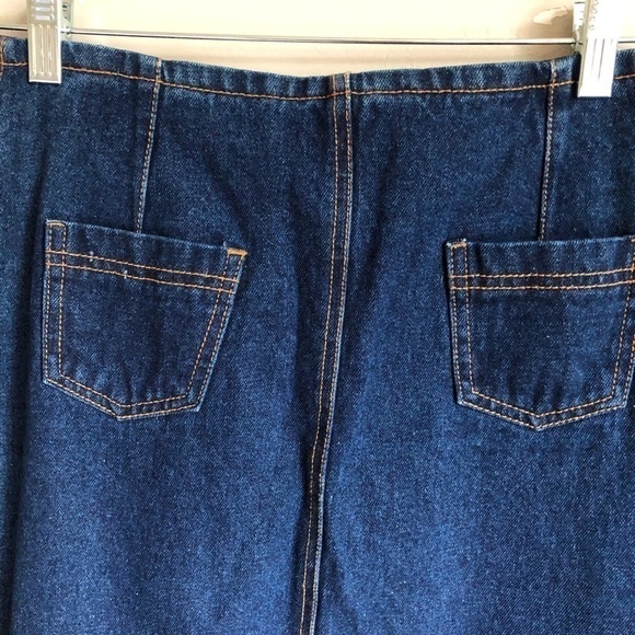 Vintage 90’s Juke Box Western Denim Maxi Skirt - Picture 8 of 9